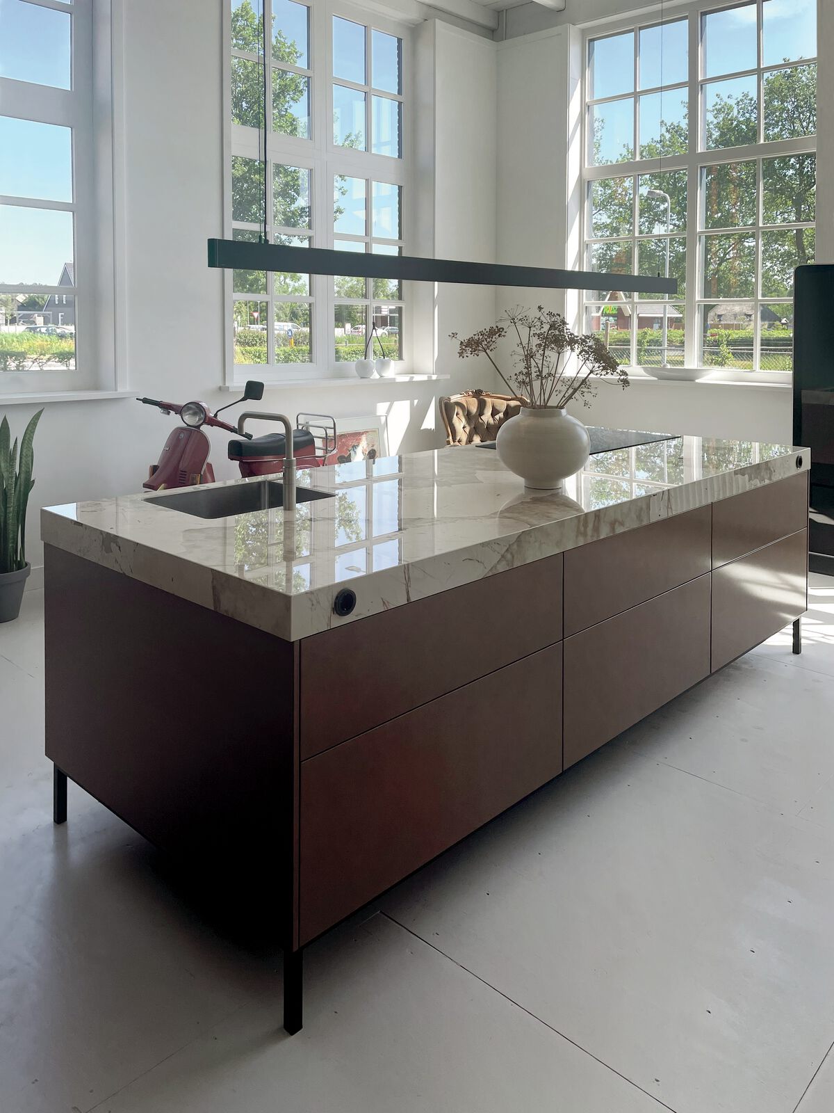 710802-p3 Lighting Novy Pendant 305 Mineral Black 